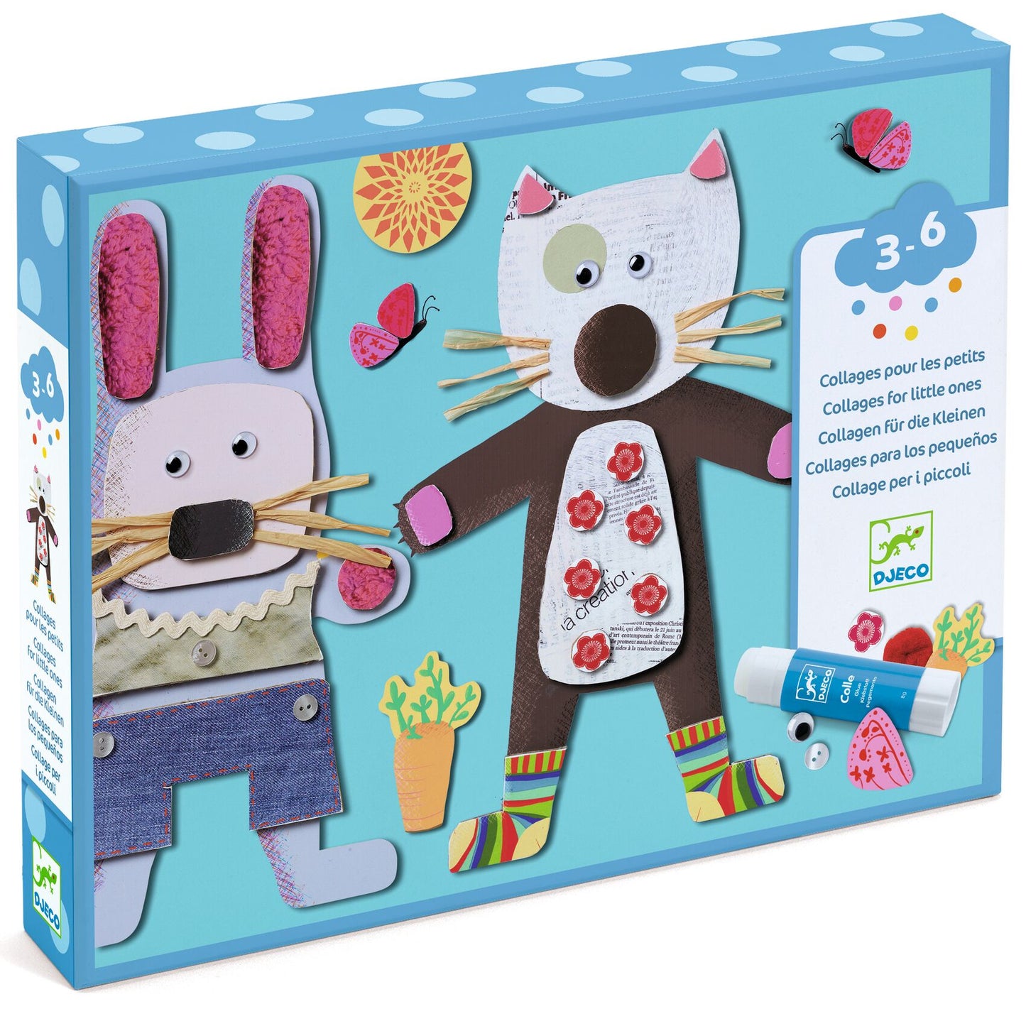 Collages pour les petits - 3-6 ans