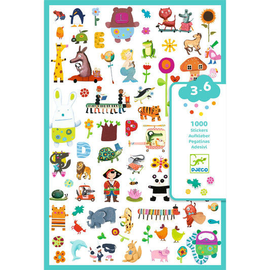 1 000 Stickers pour les petits