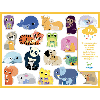 120 grosses gommettes pour les petits (18 mois et +)