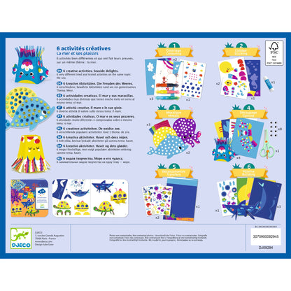 Coffret 6 activités créatives - 3-6 ans