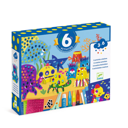 Coffret 6 activités créatives - 3-6 ans