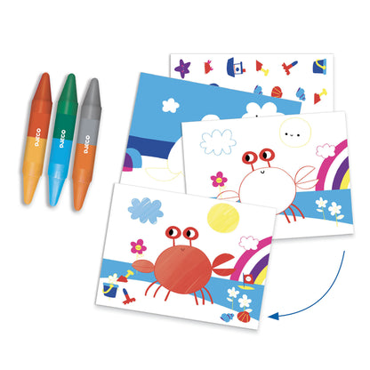 Coffret 6 activités créatives - 3-6 ans