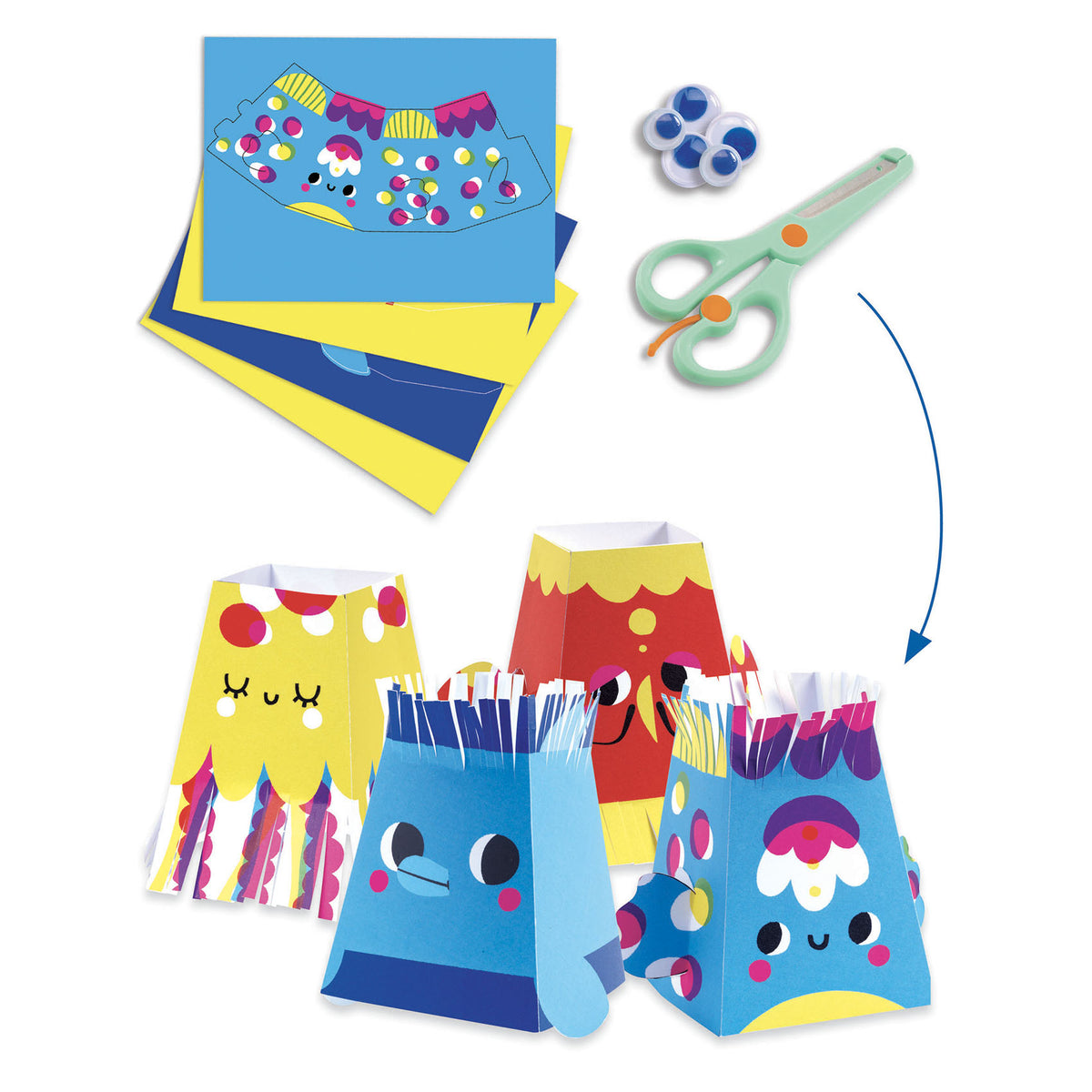 Coffret 6 activités créatives - 3-6 ans