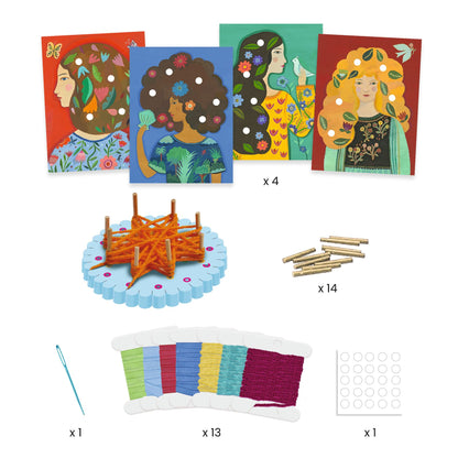Coffret Tissage de fleurs - 7-12 ans