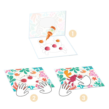Coffret peinture propre et facile - 18 mois +