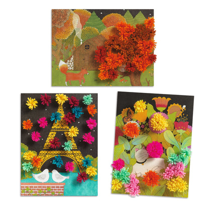 Tableaux de pompons