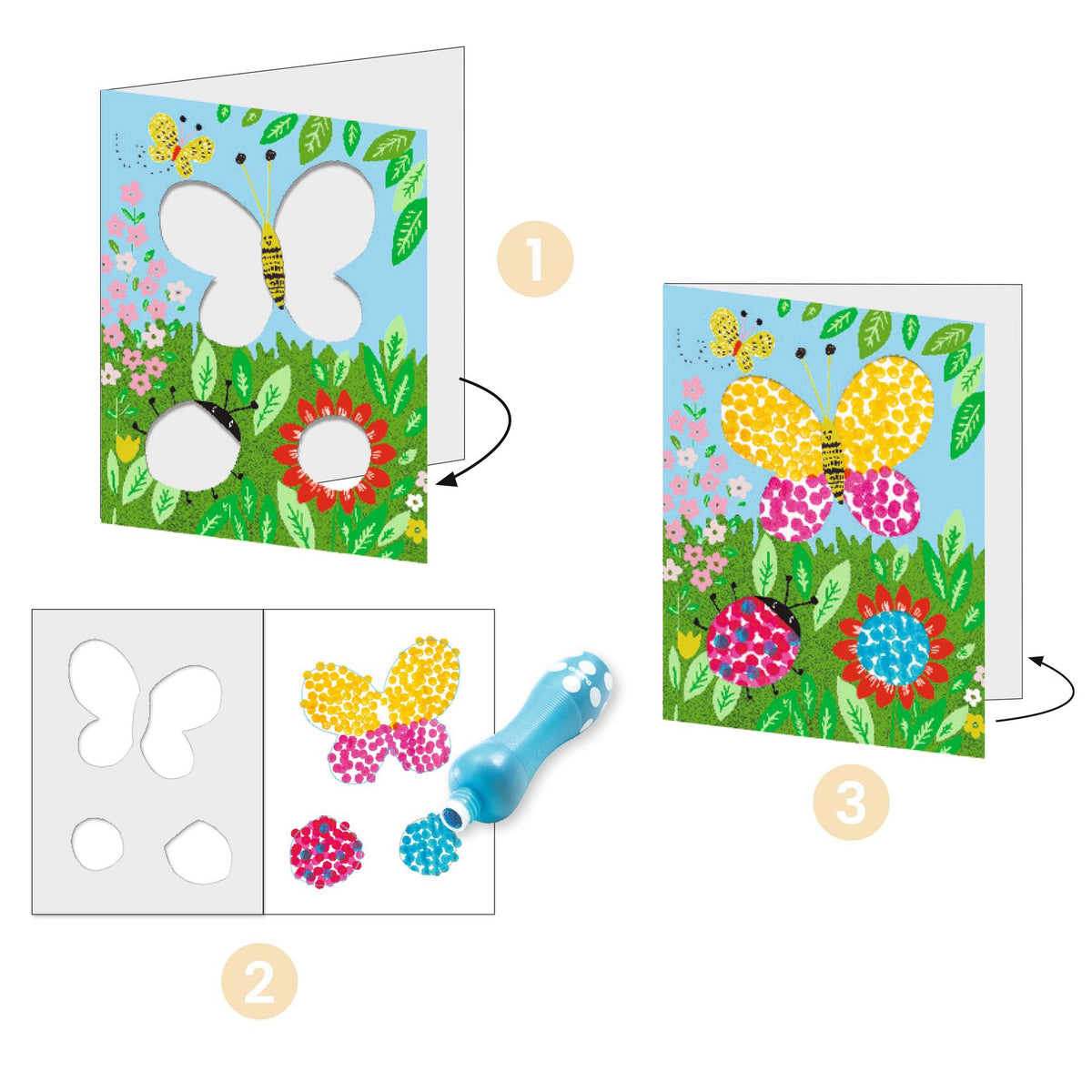 Coffret Dessiner avec des points - 18 mois et +