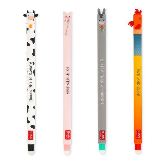 Set de 4 stylos Legami - Ferme