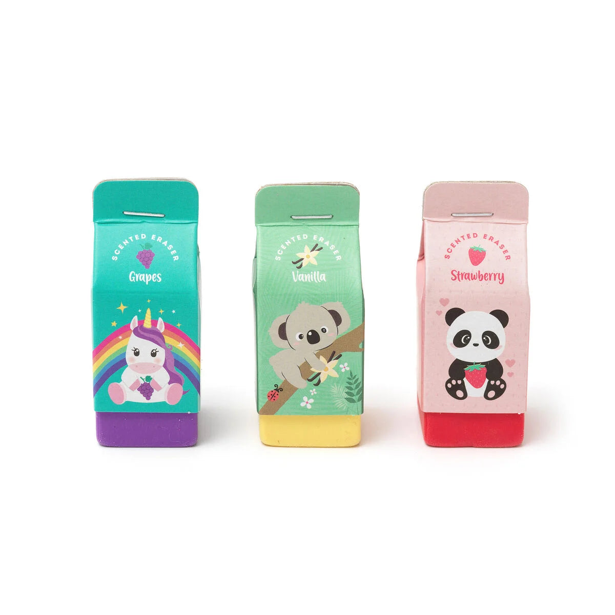 Set de 3 gommes parfumées - Yummy