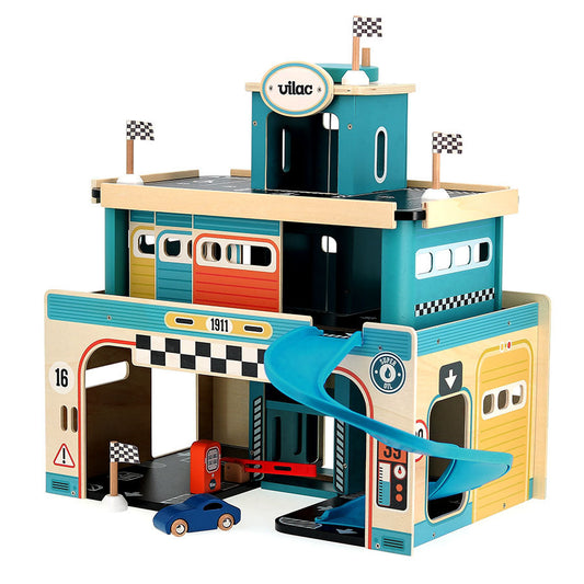 Garage en bois vintage, Vilacity