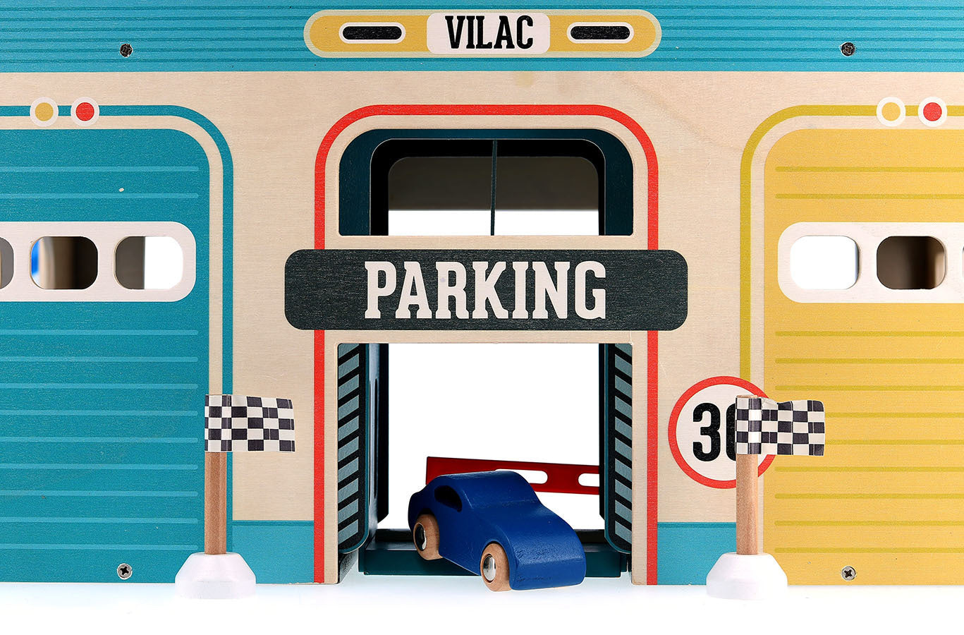 Garage en bois vintage, Vilacity