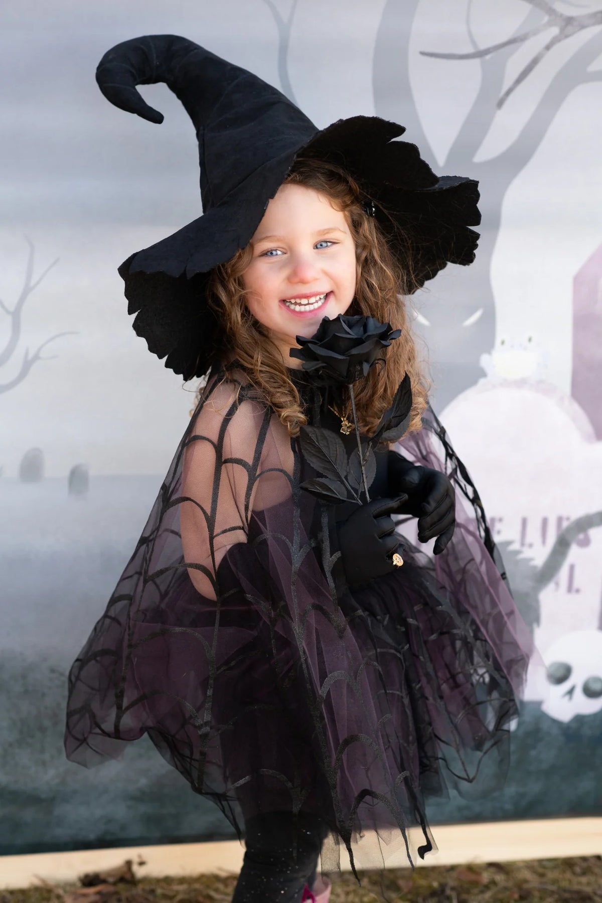 Tutu et cape spider 4-6 ans