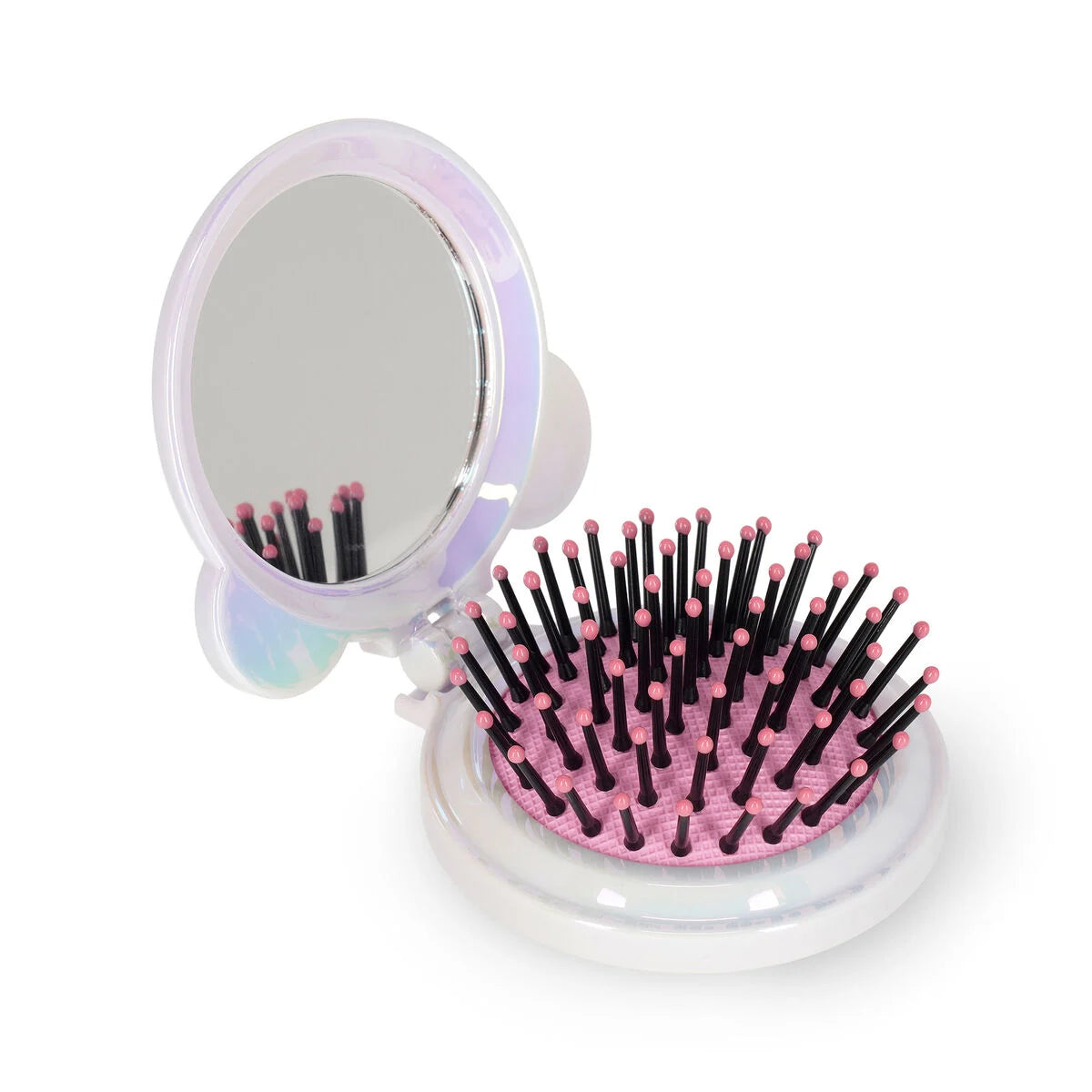 Mini brosse et miroir