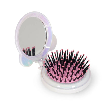 Mini brosse et miroir
