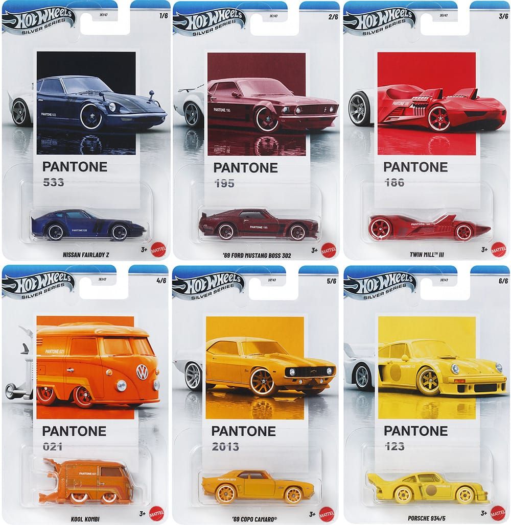 Hot Wheels - Véhicules Pantone