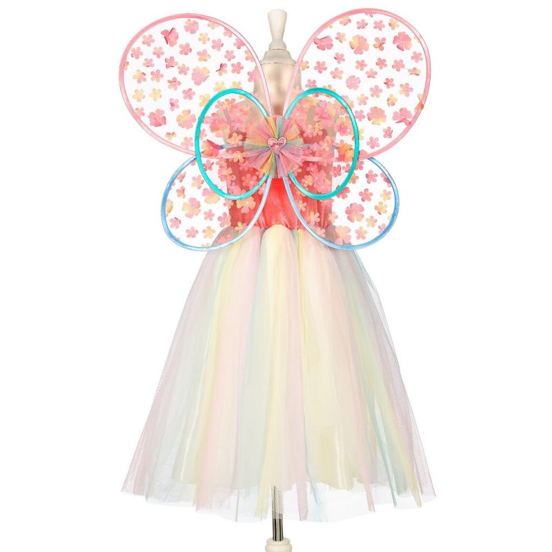 Déguisement robe Flora et ses ailes