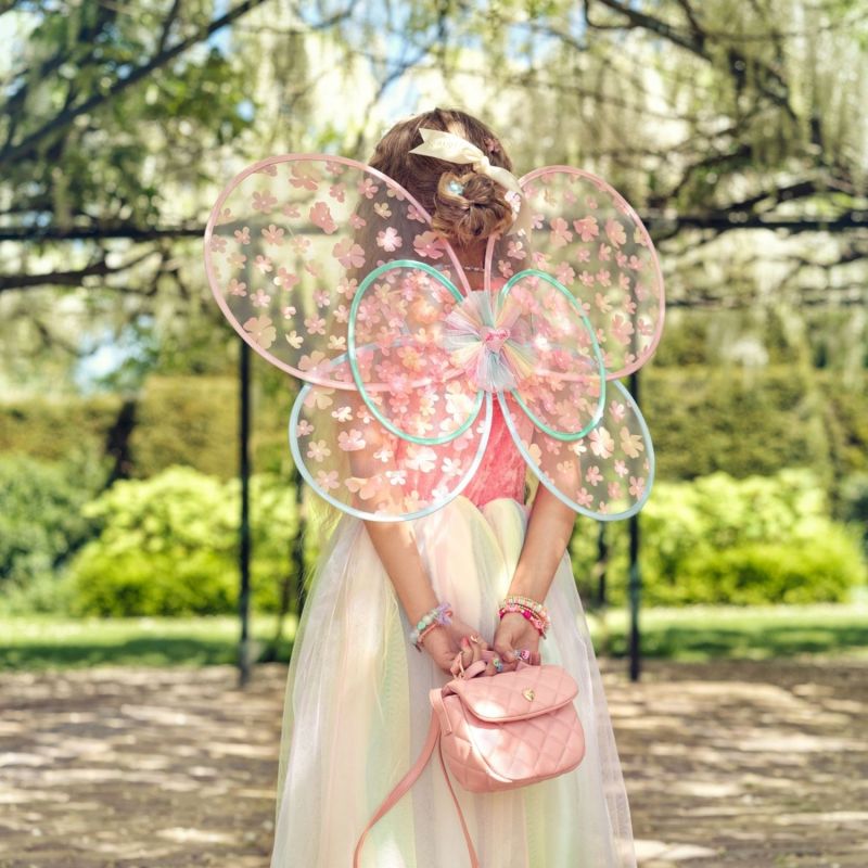 Déguisement robe Flora et ses ailes