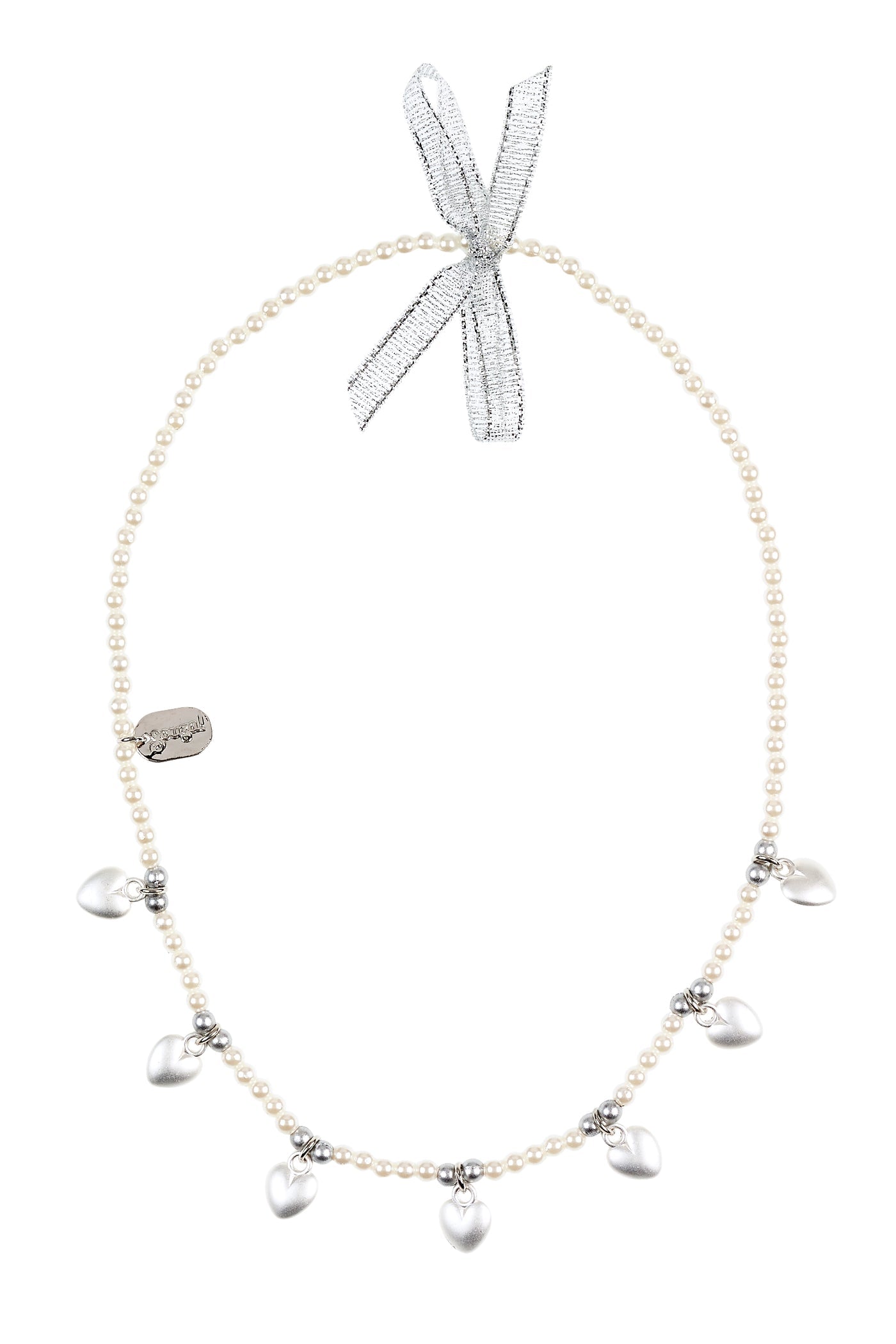 Collier Elyane coeur argent