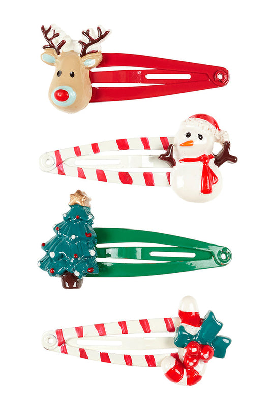 Barrettes Justina Noel x3