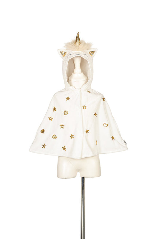 Cape licorne bébé blanche