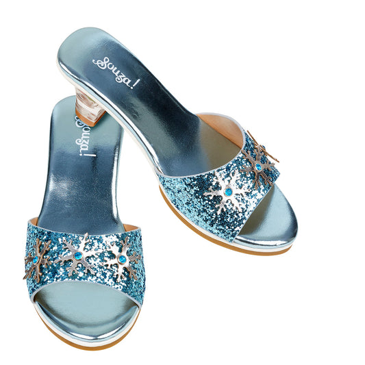 Mules à talons reine des neiges