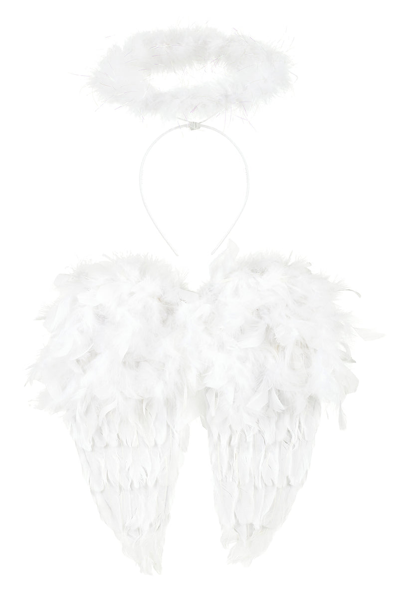 Set ange ailes + diadème serre­ tête