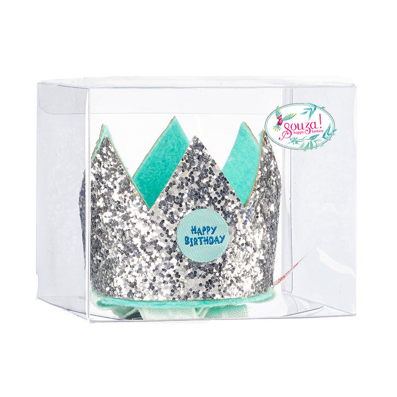 Couronne anniversaire argentée