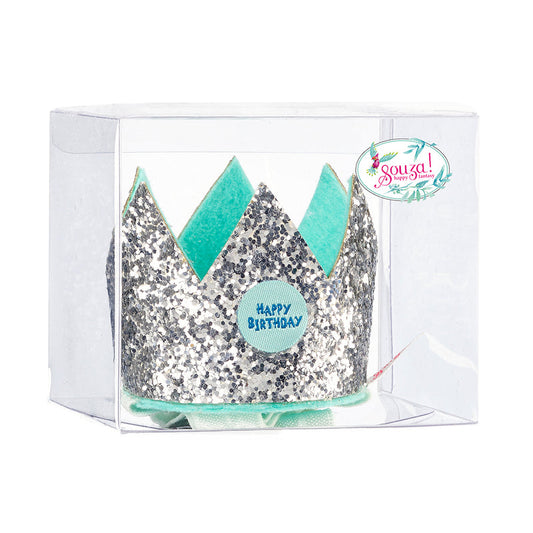 Couronne anniversaire argentée