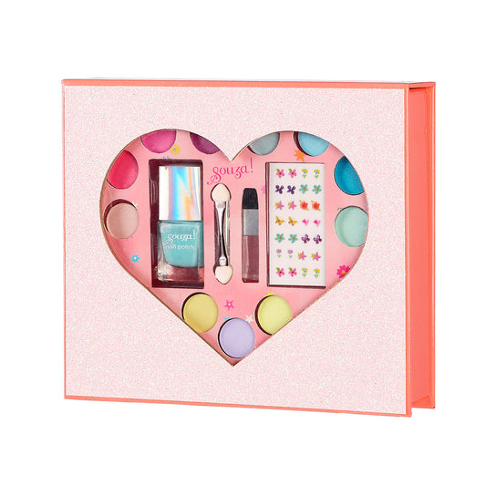 Set maquillage coeur boite cadeau