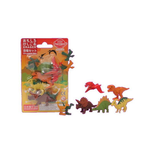 Set de gommes figurines kawaii