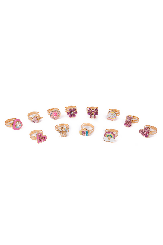 Bague spinner assortie