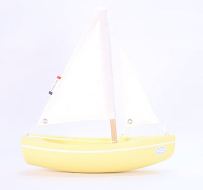 Bateau jouet en bois – Le bâchi – 17cm