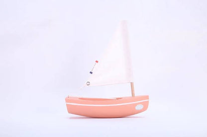 Bateau jouet en bois – Le bâchi – 17cm