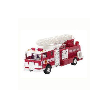 Camion pompiers son lumière, métal