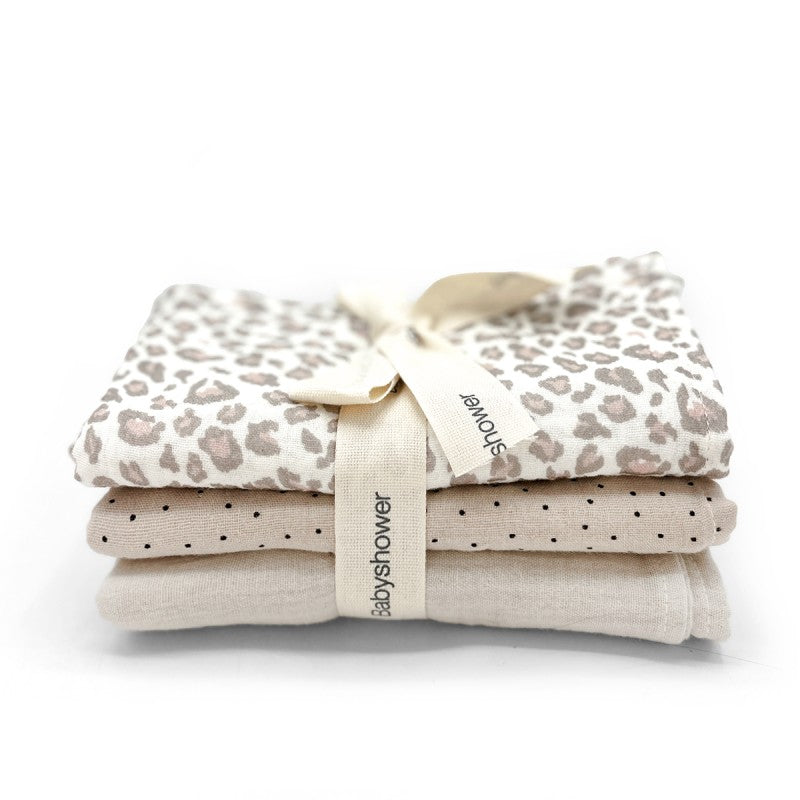 Lot de 3 mini langes