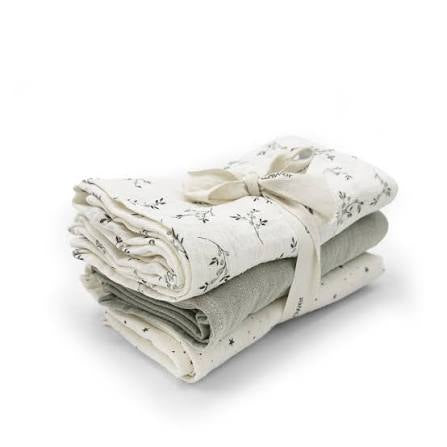 Lot de 3 mini langes