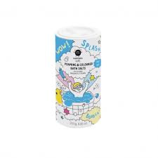 Sels de bain colorés et moussants