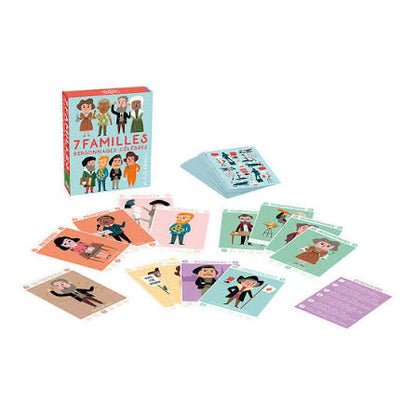 Jeu 7 familles - Personnages célèbres