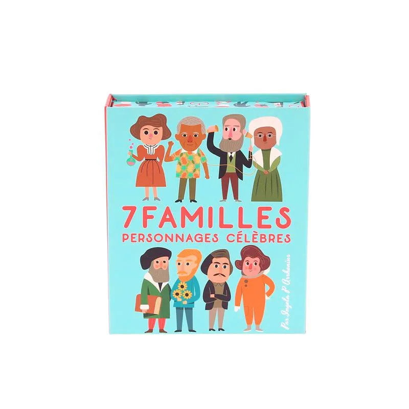 Jeu 7 familles - Personnages célèbres