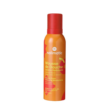 Mousse de douche - Corps visage & cheveux