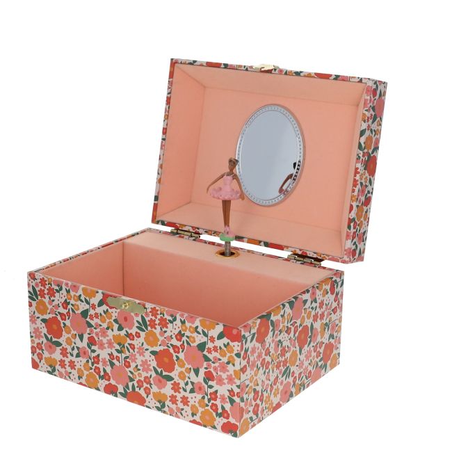 Boîte à bijoux danseuse - myrtille