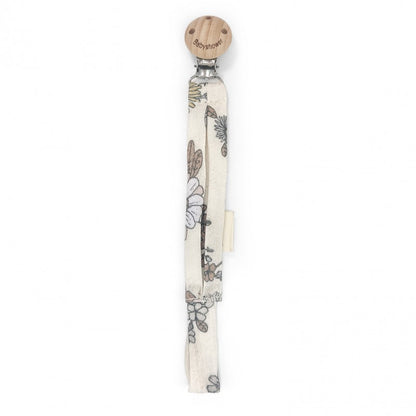 Attache tétine en tissu imprimé
