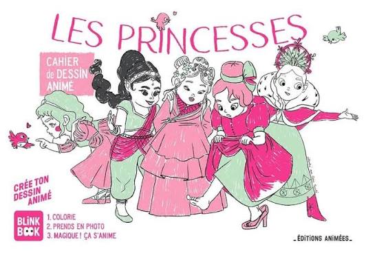 Cahier de dessin animé - Les Princesses