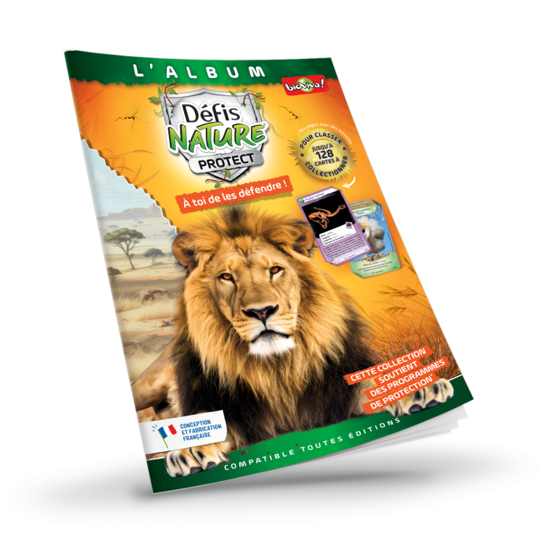 Défis Nature Protect - Album Lion d'Afrique