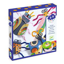 Enfilage fil chenille 3-6 ans