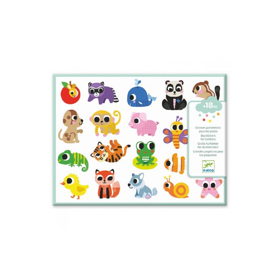 120 grosses gommettes pour les petits (2-4 ans)