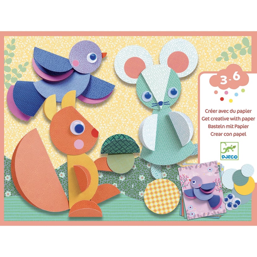 Coffret Créer avec du papier - 3-6 ans