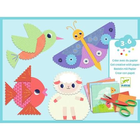 Coffret Créer avec du papier - 3-6 ans