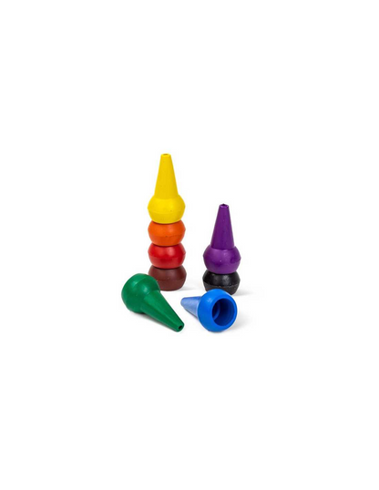 Crayons de cire à empiler