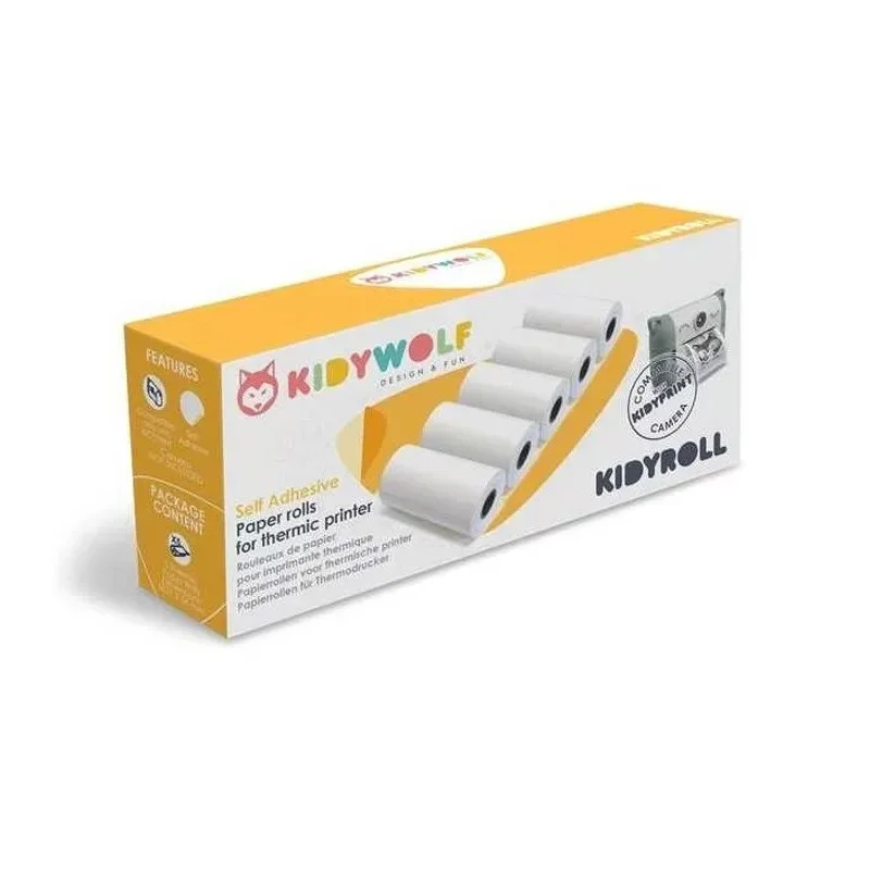 Rouleaux autocollants pour Kidyprint x5